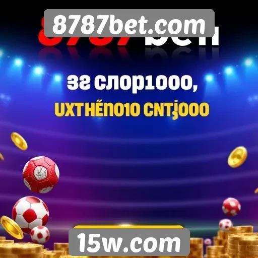 Promoções e bônus disponíveis no site 8787bet.com